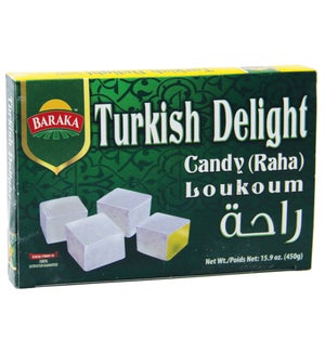 Turkish Delights Raha "Baraka" 450 g x 12
